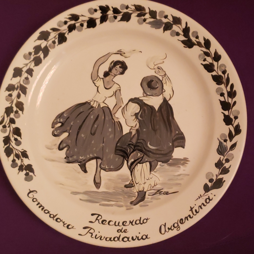 Argentina decorative plate